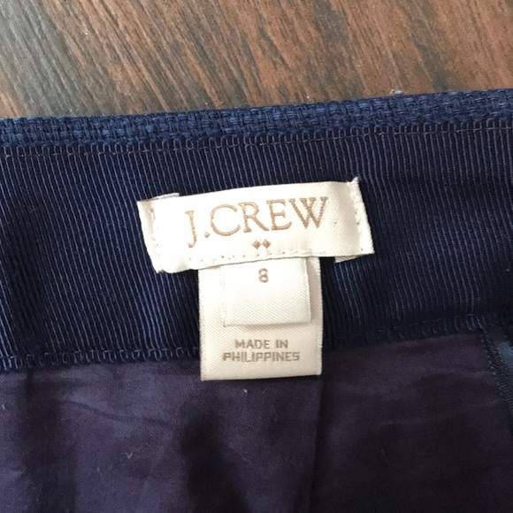 J. Crew pleated mini skirt with shell pattern - Picture 3 of 4